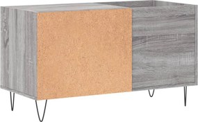 vidaXL Δισκοθήκη Γκρι Sonoma 85 x 38 x 48 εκ. από Επεξεργασμένο Ξύλο
