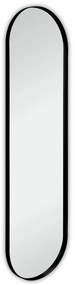 Καθρέπτης Τοίχου Britta 1430502 40x150cm Black Mirrors &amp; More Metal, Glass