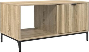vidaXL Τραπεζάκι σαλονιού Δρύς Sonoma 90 x 49 x 46 εκ.