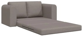vidaXL Κρεβάτι καναπές Taupe 148 x 71 x 83 εκ. ύφασμα