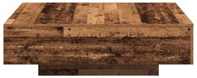 VidaXL Τραπεζάκι σαλονιού Παλιό Ξύλο 100 x 100 x 31 cm