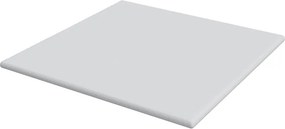 vidaXL Στρώμα επικάλυψης Λευκό 180 x 200 cm Υφασμα Jacquard