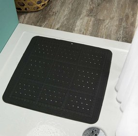 Unilux 55x55 anthracite αντιολισθητικό ταπέτο ντουζιέρας Sealskin