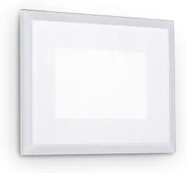 Απλίκα Φωτιστικό Τοίχου LED 5W Λευκό ΙΡ65 Indio 255781 Ideal Lux 255781