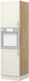 Επιδαπέδιο ντουλάπι φούρνου ψηλό Toscana K21-60-2KR-Δρυς - 60.00Χ60.00Χ216.00cm