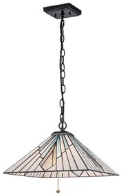Κρεμαστό Φωτιστικό Οροφής 1xE27 Μπρονζέ Tiffany Alderley TF-ALDERLEY-P Elstead Lighting-TF-ALDERLEY-P-Μπρονζέ TF-ALDERLEY-P