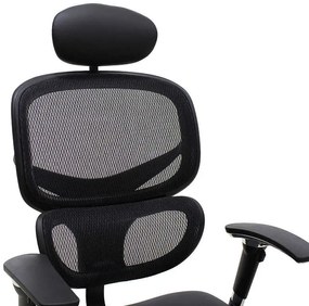 Καρέκλα γραφείου διευθυντή Freedom pakoworld SUPREME QUALITY μαύρο pu-mesh