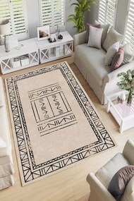 Χαλί W1052 213HFT1478 Beige-Black Conceptum Hypnose 120X180cm