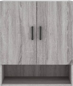 vidaXL Ντουλάπι Τοίχου Γκρι Sonoma 60 x 31 x 70 εκ. από Επεξεργ. Ξύλο
