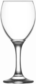 Ποτήρι Κρασιού Γυάλινο Διάφανο Empire LAV 245ml LVEMP55325Z