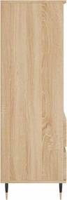 vidaXL Ντουλάπι Sonoma Δρυς 40x36x110 εκ. από Επεξεργασμένο Ξύλο