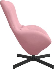 vidaXL Κάθισμα-αυγό Ροζ 63 x 73 x 90 εκ Βελούδο