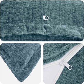 vidaXL Κάλυμμα Μαξιλαριού HEERLEN Μπλε 40 x 145 εκ. Ύφασμα Chenille