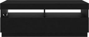 vidaXL Ντουλάπι TV Μαύρη Οξυά 100 x 35 x 40 εκ Επεξεργασμένο ξύλο