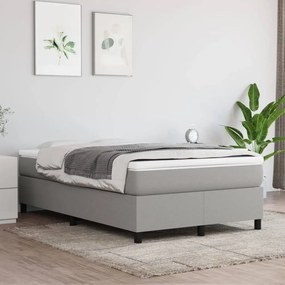 ΠΛΑΙΣΙΟ ΚΡΕΒΑΤΙΟΥ BOXSPRING ΑΝΟΙΧΤΟ ΓΚΡΙ 120X200 ΕΚ. ΥΦΑΣΜΑΤΙΝΟ 3120846