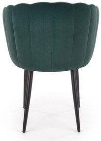 K386 chair, color: dark green DIOMMI V-CH-K/386-KR-C.ZIELONY