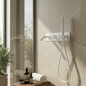 Sparke Musa 18 White Matt - Εντοιχιζόμενη Μπαταρία Λουτρού