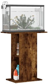 vidaXL Βάση Ενυδρείου Καπνιστή Δρυς 60,5x36x72,5 εκ Επεξεργασμένο Ξύλο