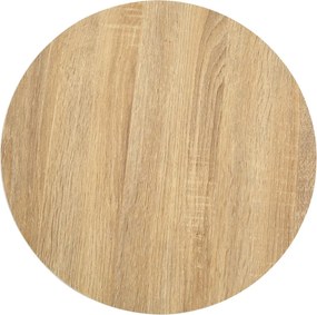 vidaXL Τραπέζι Bistro Ανοιχτό Καφέ 40 εκ. από MDF