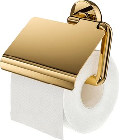 Tiger Cooper Χαρτοθήκη με Κάλυμμα Polished gold 800553