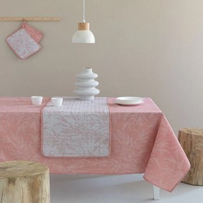 Τραπεζομάντηλο TAT18 Coral Palamaiki 140X220 Cotton-Polyester
