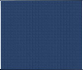 vidaXL Κουβέρτα Βαρύτητας Μπλε 220 x 260 εκ. 11 κ. Υφασμάτινη