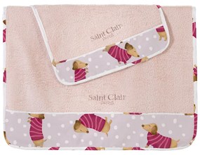 Βρεφικές Πετσέτες (Σετ 2τμχ) Saint Clair Pet Fuchsia