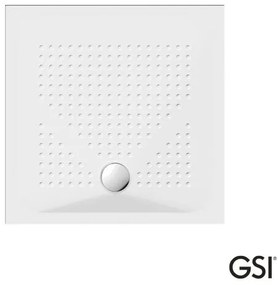 Ντουζιέρα τετράγωνη Antislip GSI-80 x 80 εκ.