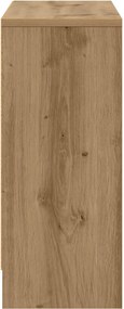 vidaXL Πλαϊνό γραφείο Artisan Oak 73,5 x 22,5 x 53,5 εκ