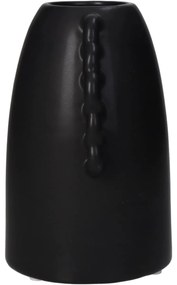 Βάζο Μαύρο Κεραμικό 14.3x11x17cm