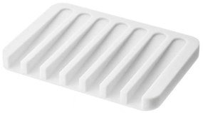Σαπουνοθήκη Flow Self LBTYMZK7395 11,5x8x1cm White Yamazaki Silicone