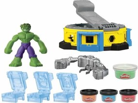 Παιχνίδι με Πλαστελίνη Play-Doh Hulk Smash It All Πολύχρωμο