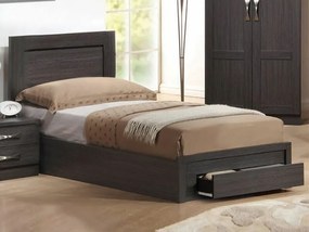 Κρεβάτι Mesa C112, Μονόκλινο, Καφέ, 90x190, Πλαστικοποιημένη μοριοσανίδα, Τάβλες για Κρεβάτι, 99x196x93cm | Epipla1.gr