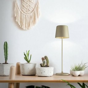 Επιτραπέζιο Φωτιστικό Brilliant Kaami Χρυσό