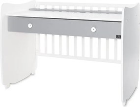 BED DREAM NEW 60/120 COLOUR WHITE/STONE GREY