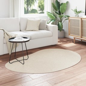 vidaXL Χαλιά Χώρου Μπεζ 120x170 εκ. Πολυεστέρα Αντιολισθητικά