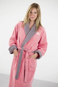 Μπουρνούζι Guy Laroche Duo Mellow Κοραλί LARGE