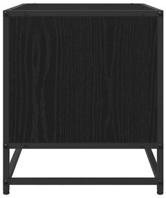 vidaXL Ντουλάπι TV Μαύρη δρυς 61 x 40 x 46 εκ Επεξεργασμένο ξύλο