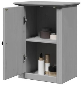vidaXL Ντουλάπι τοίχου μπάνιου BODO Γκρι 44x30x60 cm
