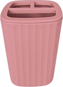 Θήκες οδοντόβουρτσας πλαστικές σε σετ 5Χ - Pink - 21746