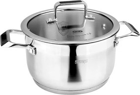 Κατσαρόλα ανοξείδωτη με καπάκι - 9.4L - CS002-B28 - DSP - 560393