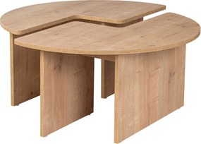 Coffee Table Moira - Oak Oak