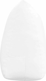 vidaXL Μαξιλάρι Πλάτης Λευκό 140 x 24 x 50 εκ ύφασμα
