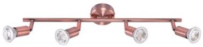Σποτ Φωτιστικό Οροφής Μέταλλο SABA H16 Φ51 Homelighting-77-3549-Χάλκινο 77-3549