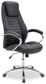 Καρέκλα γραφείου διευθυντή Sonar pu μαύρο Υλικό: METAL. PU 033-000007
