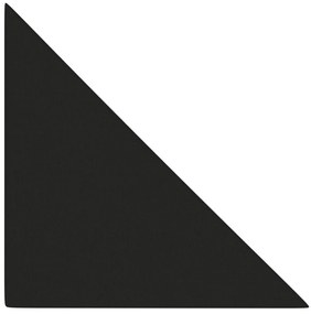 Πάνελ Τοίχου 12 τεμ. Μαύρα 30x30 εκ. 0,54 μ² Υφασμάτινα - Μαύρο