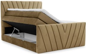 Επενδυμένο κρεβάτι Alba-Kafe-180 x 200