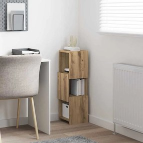vidaXL Γωνιακό Ντουλάπι Artisan Oak 25,5x25x80εκ Επεξεργασμένο ξύλο