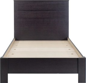 Κρεβάτι μονό OLYMPUS pakoworld σε χρώμα wenge 100x200εκ