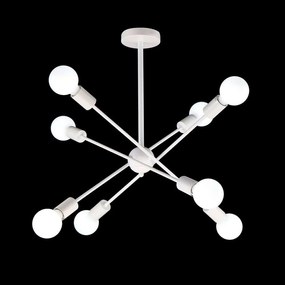 Φωτιστικό Οροφής Gwen 77-8094 75x75x57 White Homelighting Metal